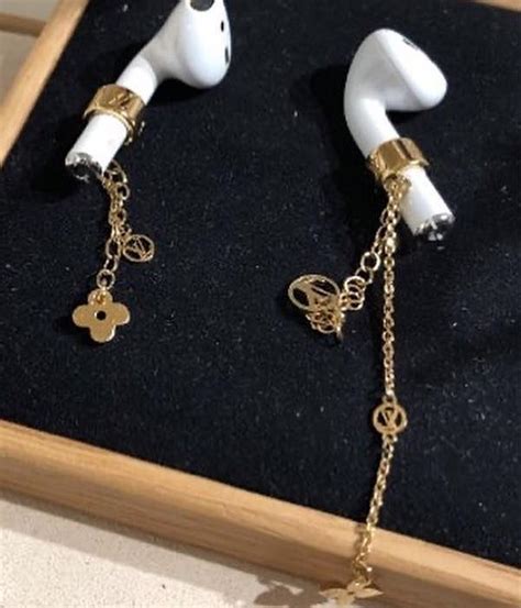 louis vuitton airpods earring